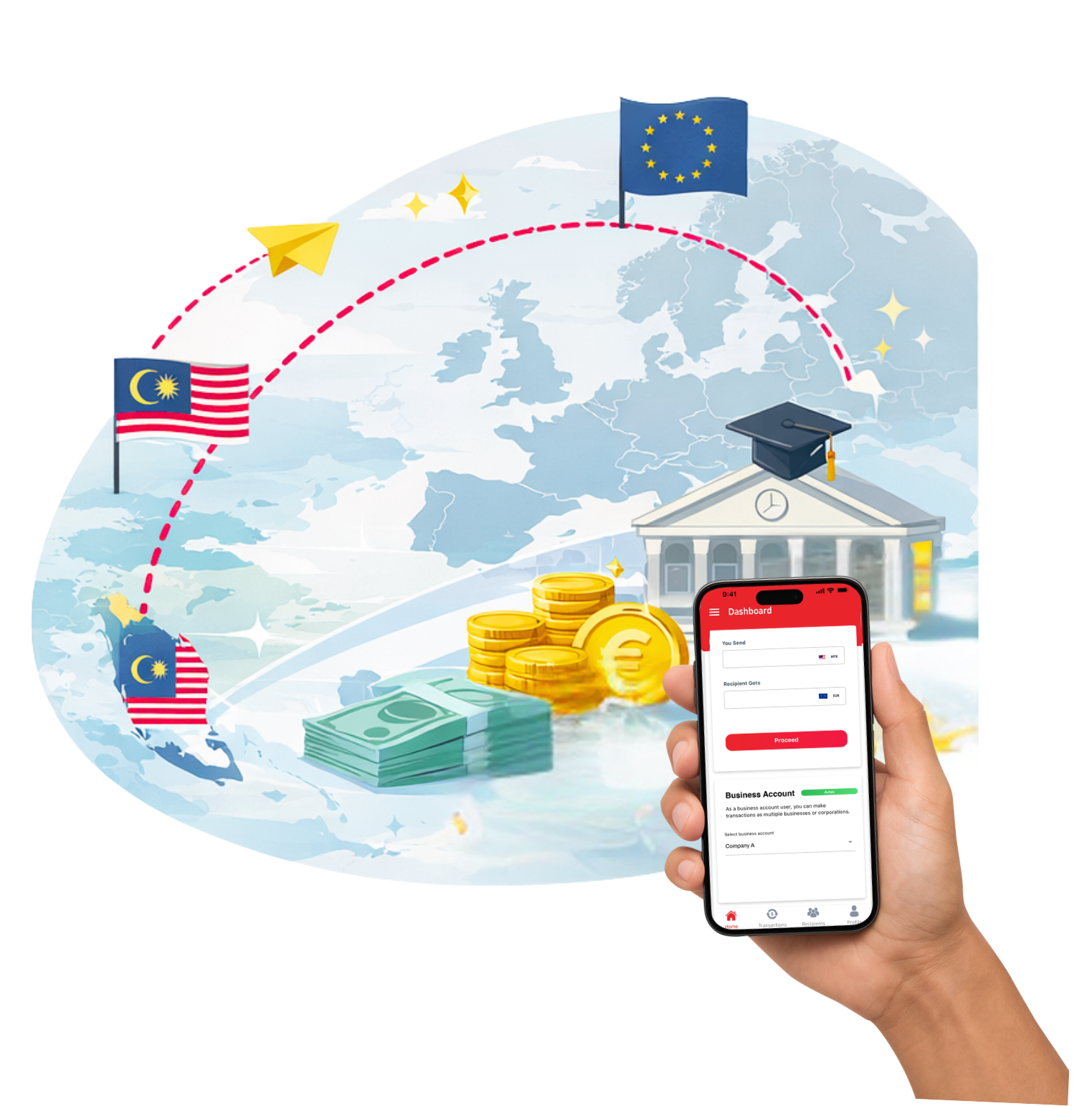 Studying in Europe 2026: Costs, Visa & Best Way to Transfer Money from Malaysia | Sunway Money